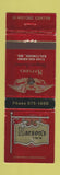 Matchbook Cover - Karson's Inn Baltimore MD