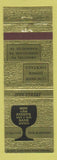 Matchbook Cover - The Copper Door Restaurant Warminster Warrington Abington PA