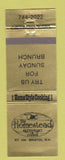 Matchbook Cover - Homestead Restaurant Bristol NH