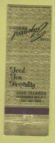 Matchbook Cover - Edgewood Resort Alexandria Bay NY