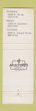 Matchbook Cover - Organ Stop Pizza Phoenix Mesa Tucson AZ