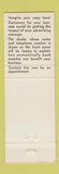 Matchbook Cover - Monarch Match Roy Schomber Milwaukie OR