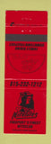 Matchbook Cover - Nitelites Club Freeport IL