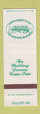 Matchbook Cover - Pantaais Renaissance Scotch Plains NJ