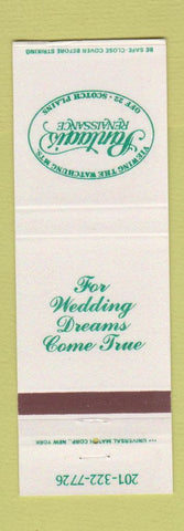 Matchbook Cover - Pantaais Renaissance Scotch Plains NJ