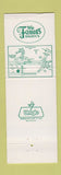 Matchbook Cover - Pantaais Renaissance Scotch Plains NJ