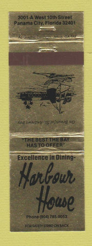 Matchbook Cover - Harbour House Panama City FL