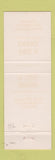 Matchbook Cover - Indian Creek Gold Beach OR camping store ORANGE