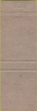 Matchbook Cover - Perkins Americana Pittsboro Hotel  MS White