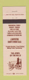 Matchbook Cover - Sylvan Lake Resort Hill City SD