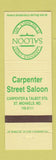 Matchbook Cover - Carpenter Street Saloon ST Michaels MD