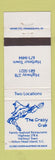Matchbook Cover - Crazy Crab Hilton Head Island SC WEAR
