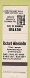 Matchbook Cover - Richard Winelander Lawyer Baltimore? MD