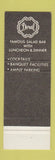 Matchbook Cover - Doral Restaurant Lounge Lincolnwood IL