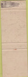 Matchbook Cover - Perkins Americana Civil War New Augusta MS White