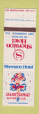 Matchbook Cover - Sheraton Hotel Cabaret girlie Fort Lauderdale FL