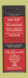 Matchbook Cover - The Sheraton Providence RI