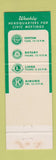 Matchbook Cover - Sheraton Hotel High Point NC