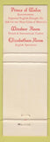 Matchbook Cover - Sheraton Russell Hotel New York City