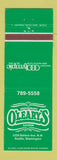 Matchbook Cover - O'Leary's Restaurant Seattle WA