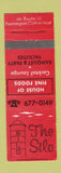 Matchbook Cover - The Silo Restaurant Farmington CT