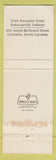 Matchbook Cover - The Marker Charlotte NC