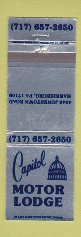 Matchbook Cover - Capitol Motor Lodge Harrisburg PA