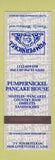 Matchbook Cover - Pumpernickel Restaurant Myrtle Beach SC