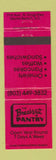 Matchbook Cover - Breakfast Pantry Myrtle Beach SC