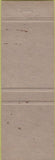 Matchbook Cover - Perkins Americana Civil War Mayersville MS Pink
