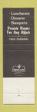 Matchbook Cover - Chip Off the Old Block Fourtown PA