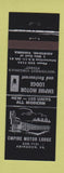 Matchbook Cover - Empire Motor Lodge Abingdon VA