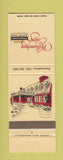 Matchbook Cover - Williamsburg Colony VA