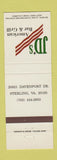 Matchbook Cover - JD's American Bar Grill Sterling VA