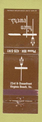 Matchbook Cover - Triton Towers Virginia Beach VA