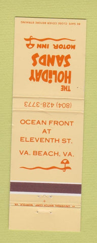 Matchbook Cover - The Holiday Sands Motor Inn Virginia Beach VA