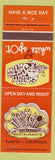 Matchbook Cover - White Spot Restaurant Denver Colorado