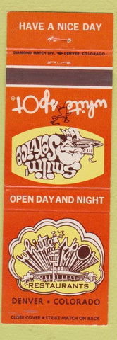 Matchbook Cover - White Spot Restaurant Denver Colorado