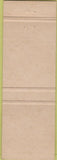 Matchbook Cover - Perkins Americana Civil War Bull Run VA White