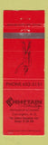 Matchbook Cover - Chieftain Motor Lodge Carrington ND Indian