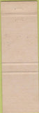 Matchbook Cover - Perkins Americana Civil War Bull Run VA Yellow