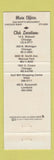 Matchbook Cover - Millionaires Club Chicago IL