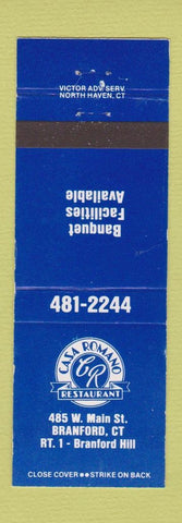 Matchbook Cover - Casa Romano Restaurant Branford CT