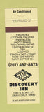 Matchbook Cover - Discovery Inn Ukiah CA