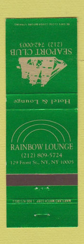 Matchbook Cover - Seaport Club New York City