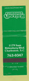 Matchbook Cover - Roland's Restaurant Charleston SC