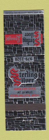 Matchbook Cover - Sterling Silver Lounge Sterling Heights MI
