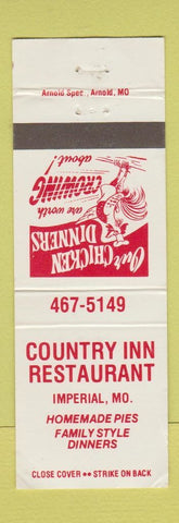Matchbook Cover - Country Inn Restaurant Imperial MO