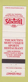 Matchbook Cover - True Legends Charlotte NC