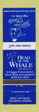 Matchbook Cover - Tale of the Whale Nags Head NC